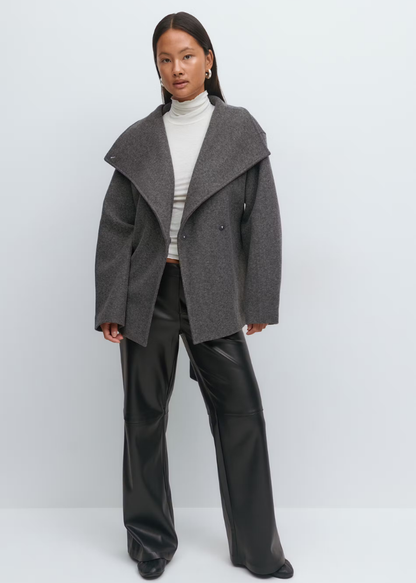 Veste Courte Col Haut