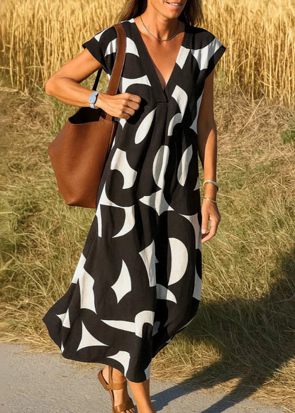 Valé - Robe fluide à col V