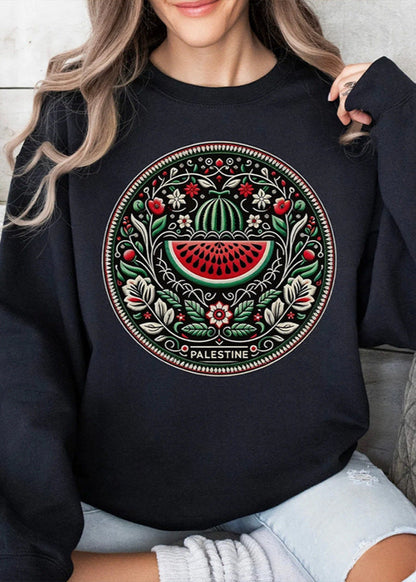 Watermelon Pattern Sweater